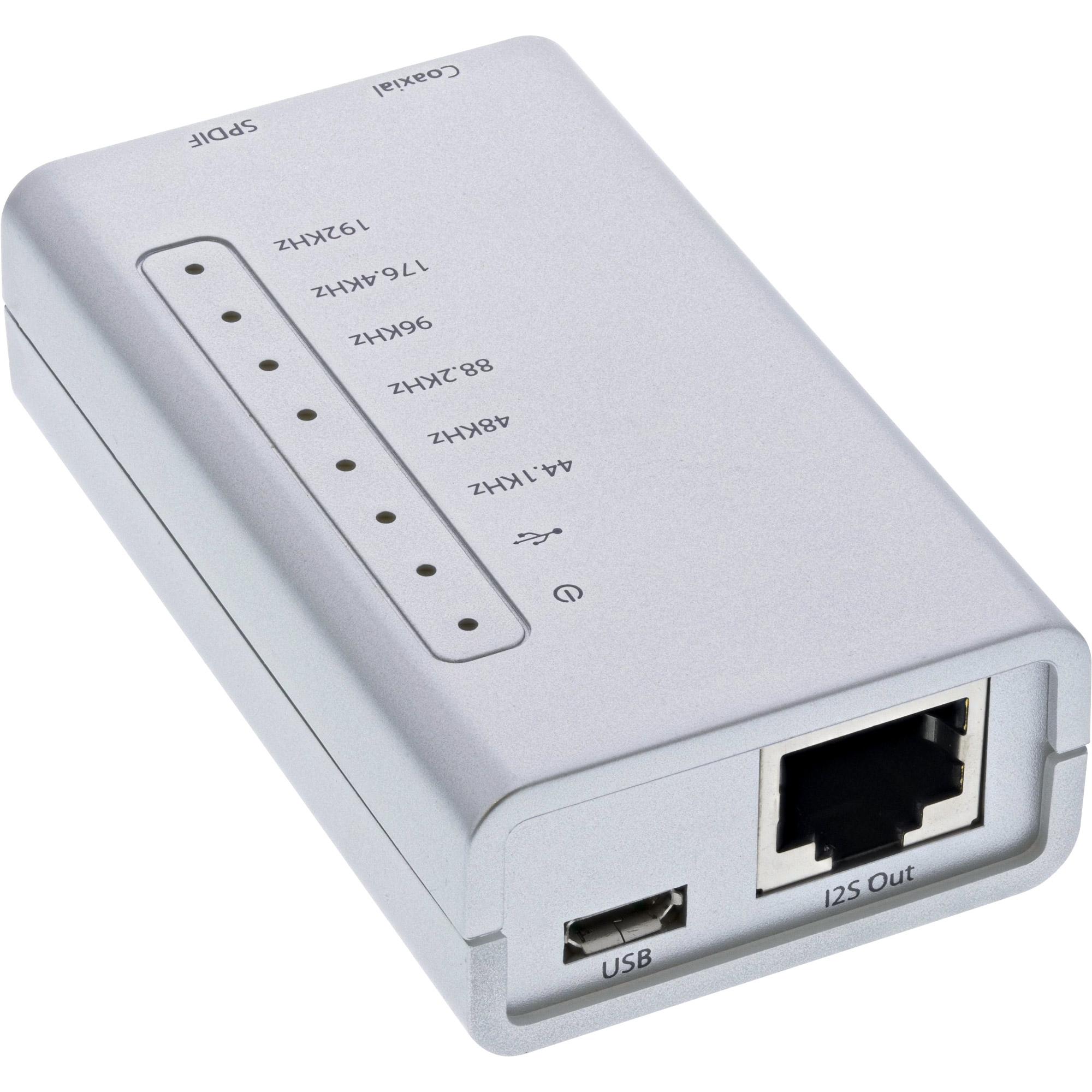 InLine® USB HD Audio Konverter, USB Hi-Fi (24-bit 192kHz) zu Digital Coax /  Toslink / I2S Audio Konverter, Audiokonverter, Adapter / Konverter, Produkte