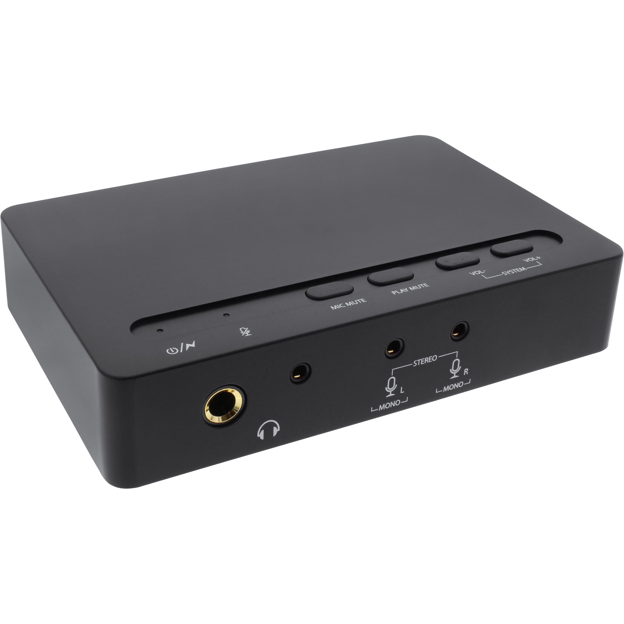 InLine® USB 2.0 SoundBox 7.1, 48KHz / 16-bit, mit Toslink Digital