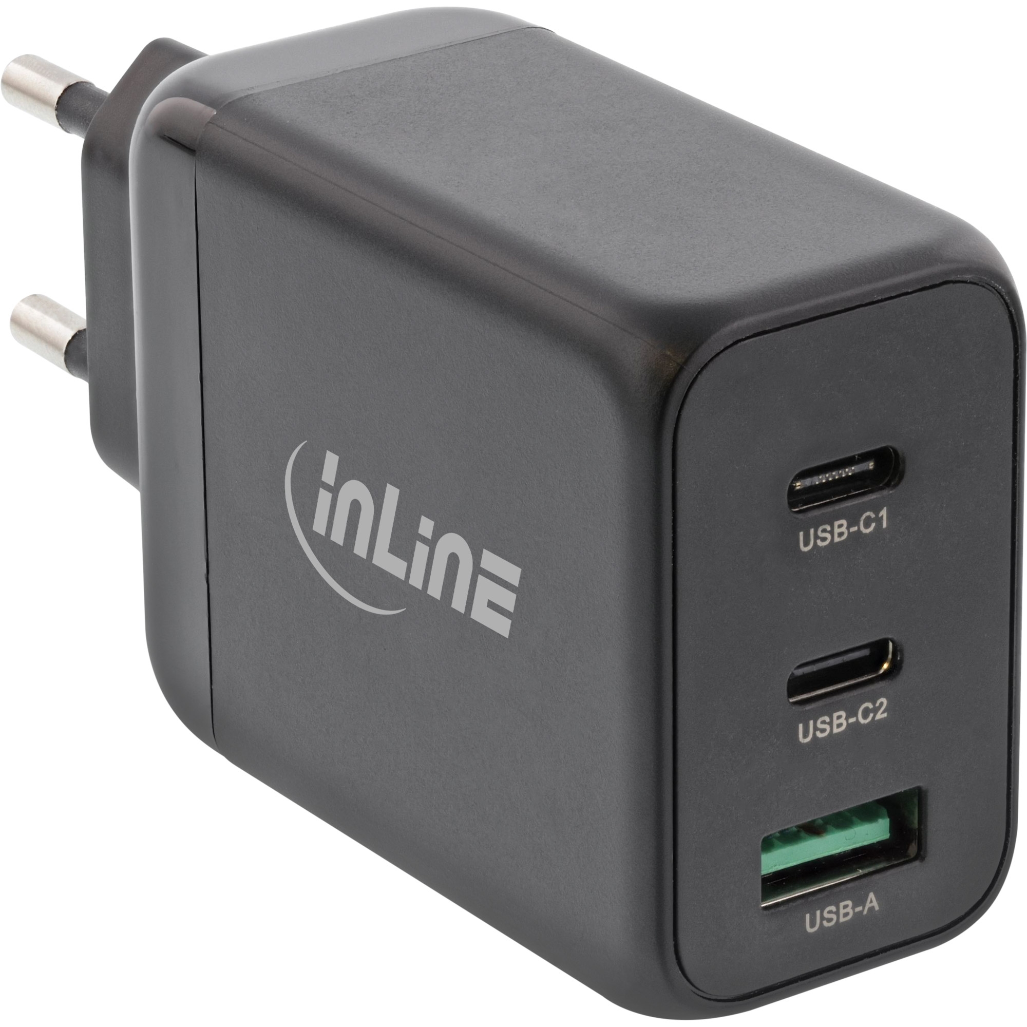 InLine® Steckdosenleiste, 3-fach Schutzkontakt, Überspannungsschutz und  QuickCharge USB, mit Schalter, 1,5m, weiß, Steckdosenleisten, Strom /  Energie / Licht, Produkte