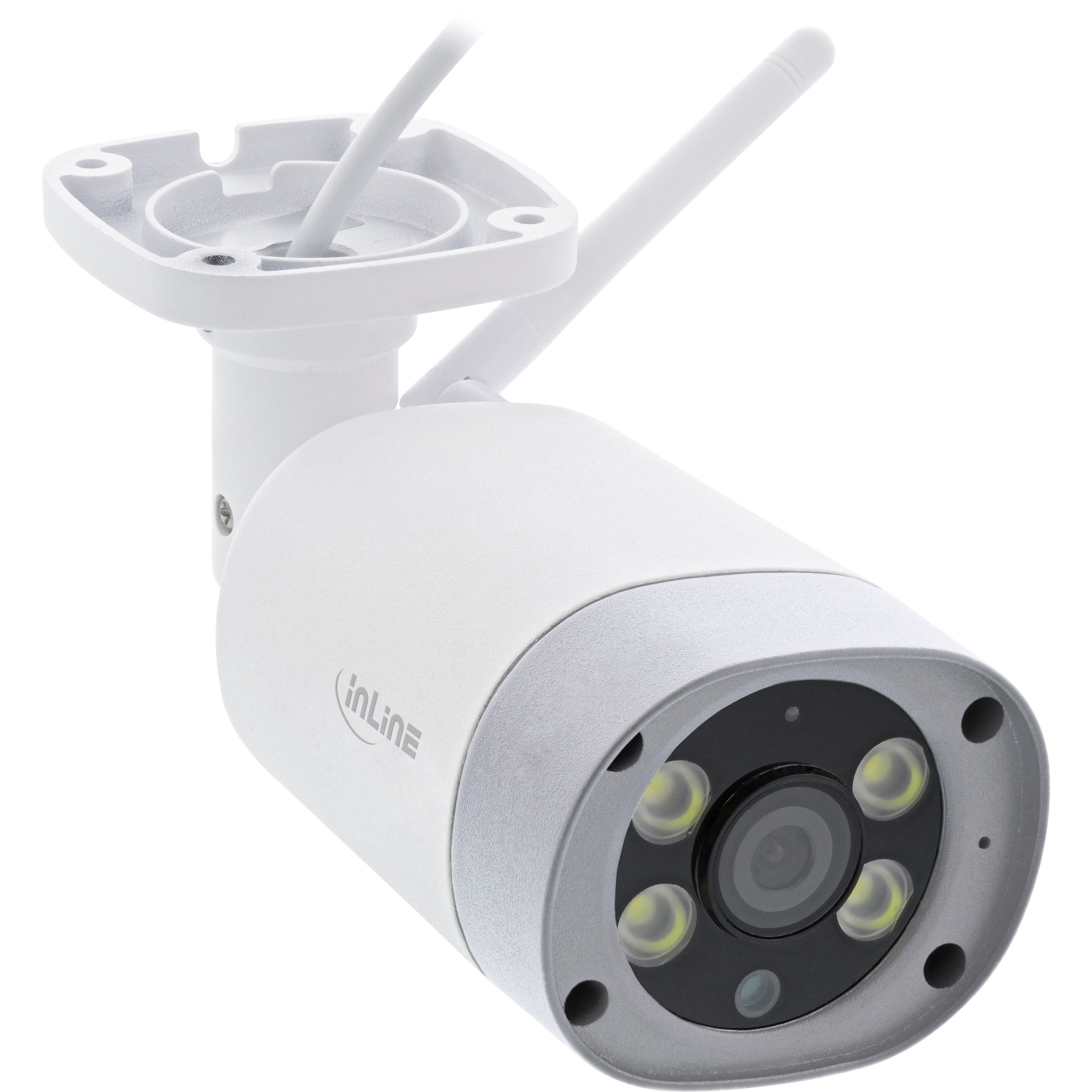 InLine® SmartHome HD Außenkamera mit LED Licht, IP66, Smart Home, Produkte
