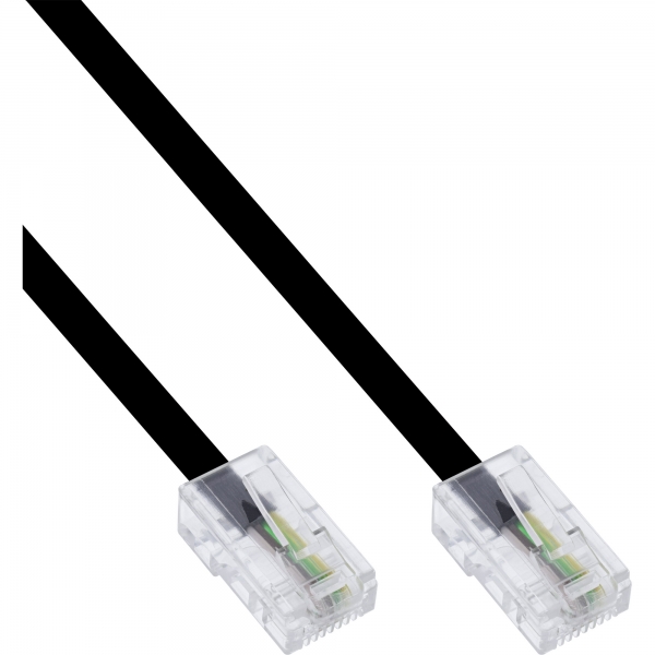 InLine® ISDN Anschlußkabel, RJ45 Stecker / Stecker (8P4C), 5m