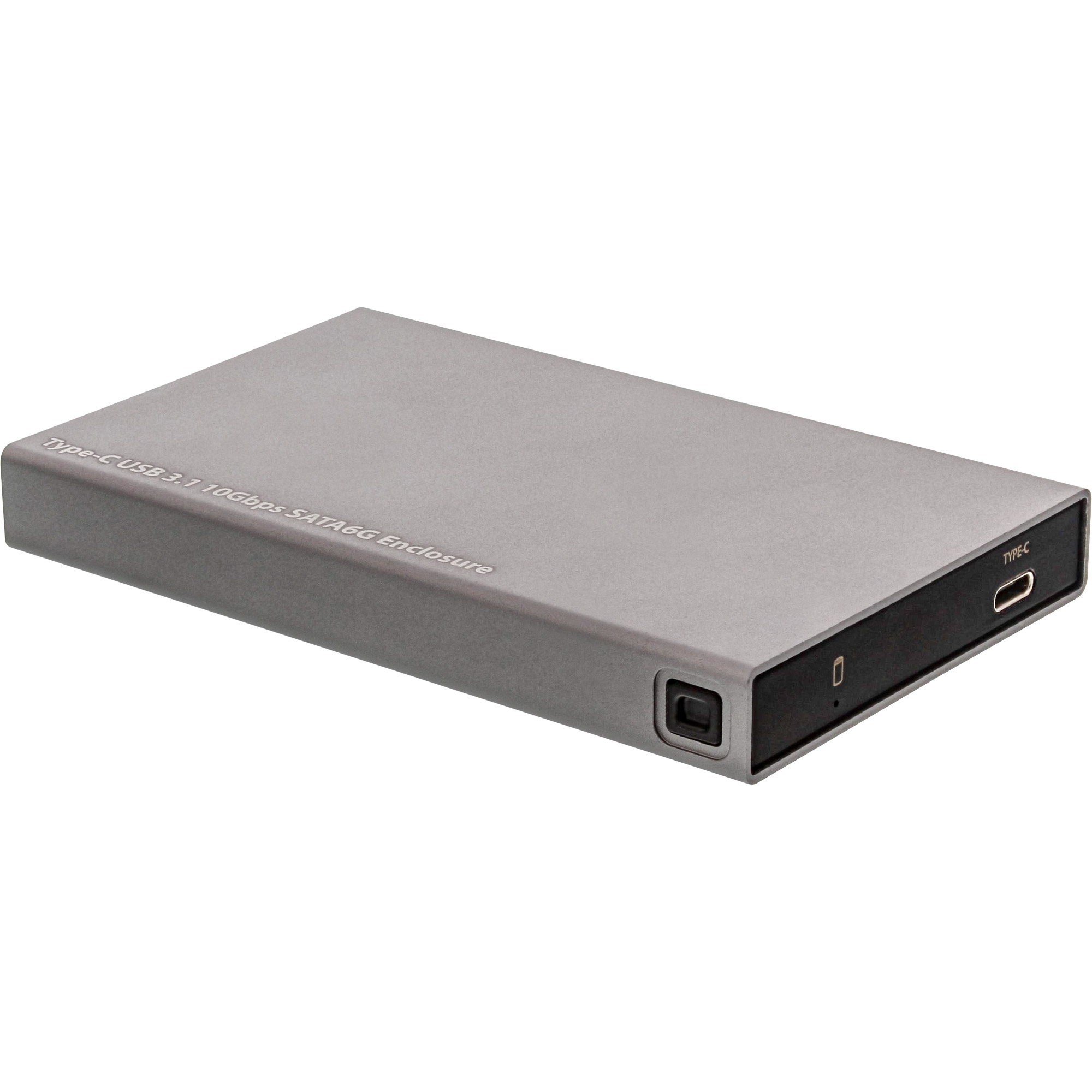 InLine® USB 3.1 Gehäuse für 6,35cm (2,5) 6G SATA-Festplatte / SSD, USB-C  Buchse, 2,5 Zoll / 6,35cm, HDD Gehäuse / externe HDD, Storage, Produkte