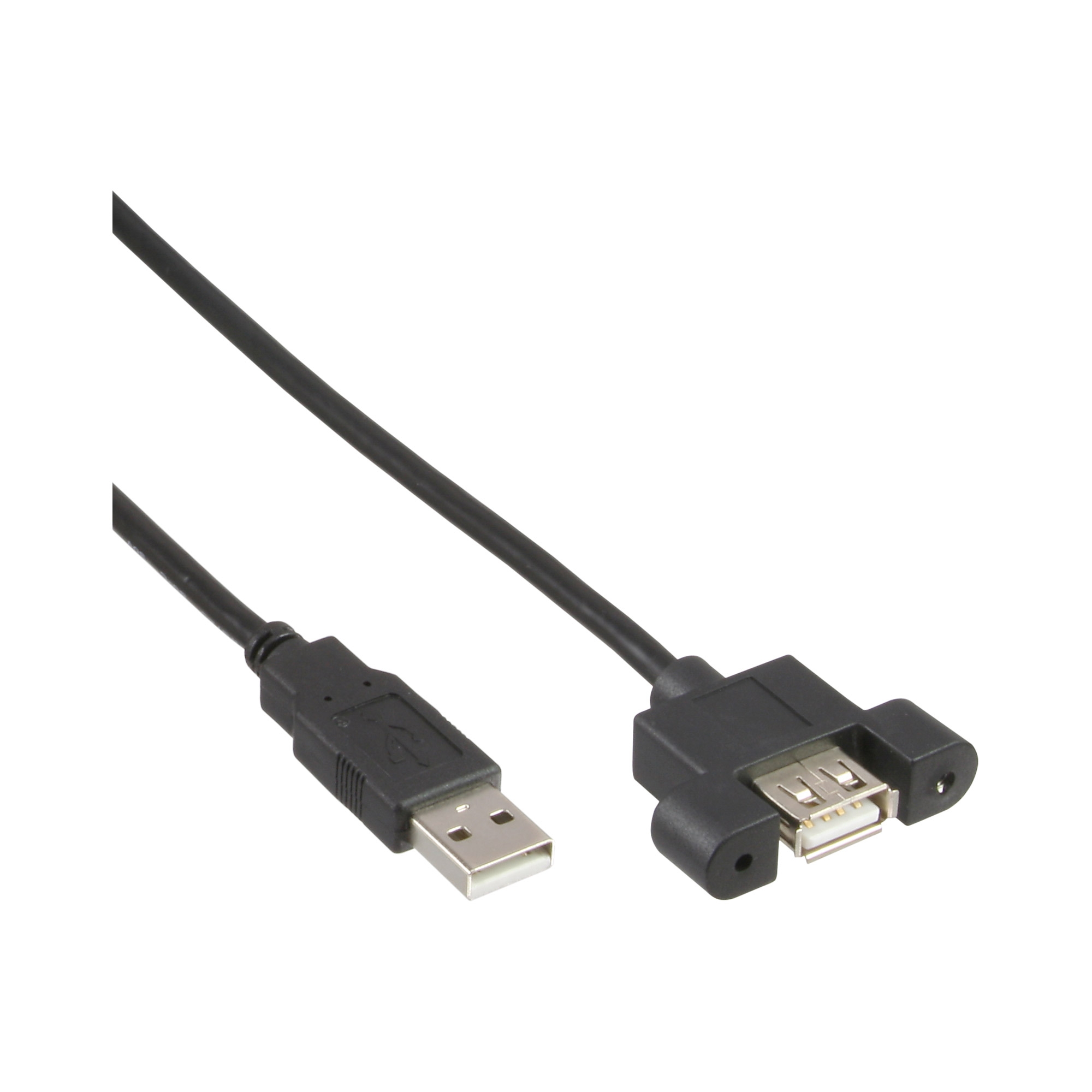 KCUABBKPM  TUK Limited USB-Einbaubuchse, A auf B, USB-A 2.0