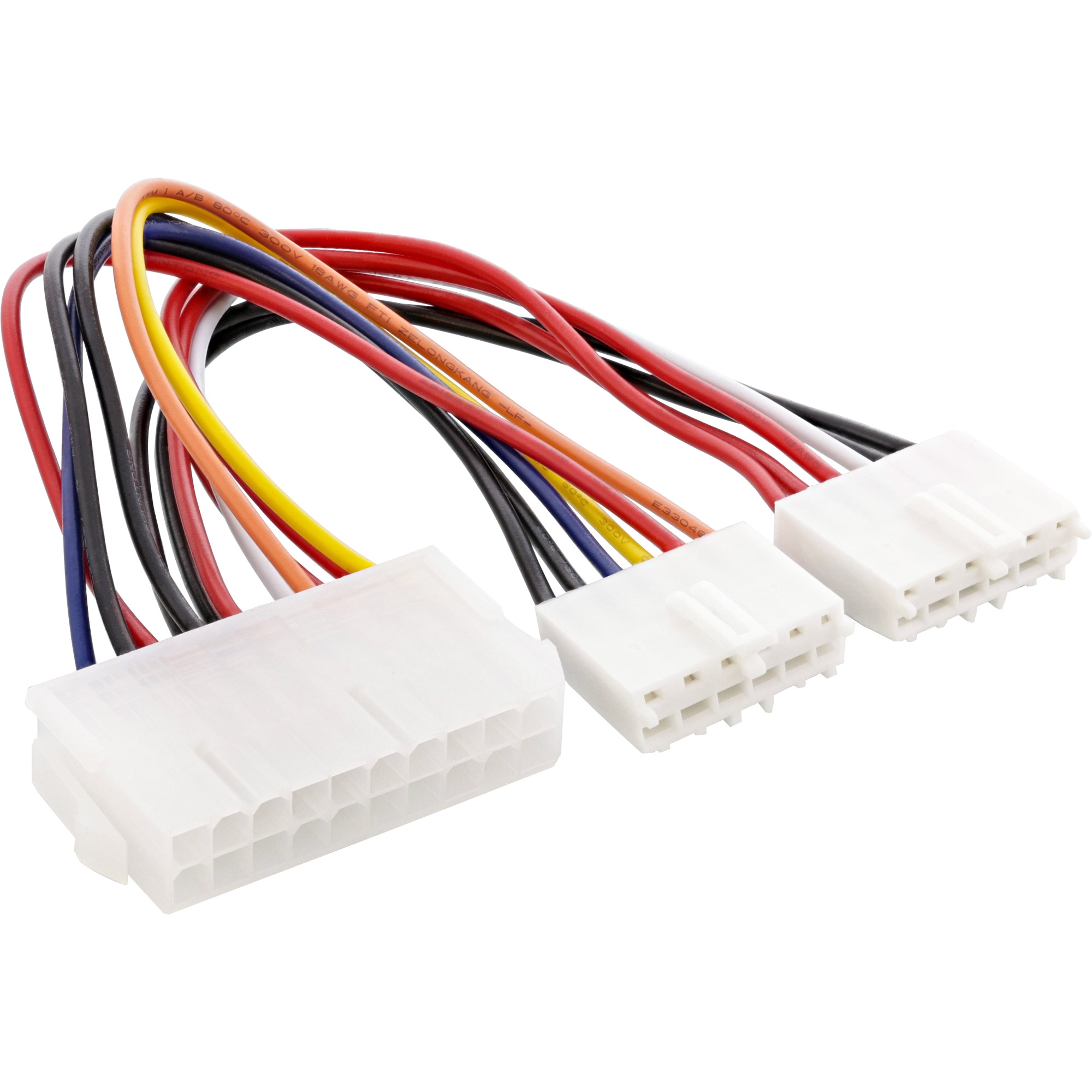 InLine® Stromadapter intern, 20pol ATX-NT zu P8/P9 AT-Mainboard, 0,2m, Adapter, Stromkabel intern, Kabel, Produkte